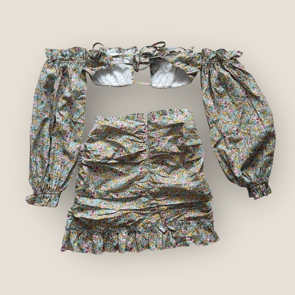 For Love & Lemons - Floral 2-Piece Set – Size M (NWT) - Picture 3 of 10